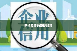 重拾爱情的奇妙旅程