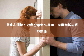 北京市侦探：双鱼分手怎么挽回：深度解析与有效策略