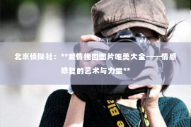 北京侦探社：**爱情挽回图片唯美大全——情感修复的艺术与力量**